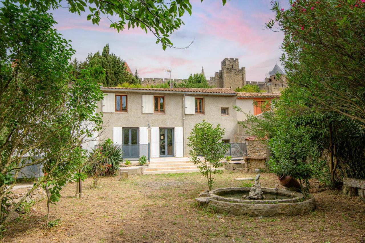 Les Pimprenelles Villa Carcassonne Exterior photo