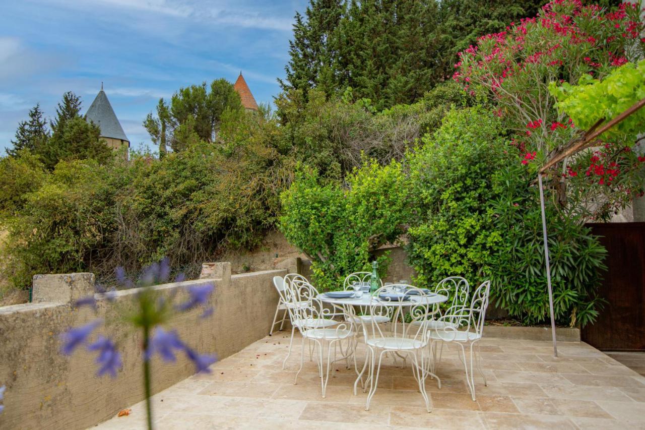 Les Pimprenelles Villa Carcassonne Exterior photo